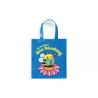 Mudpuppy I'd Rather... Bee Reading Reusable Tote Bag