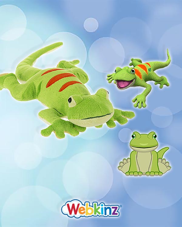 Webkinz 🍁Gecko Plush
