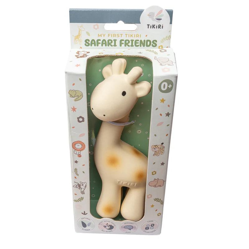 Tikiri Giraffe Natural Rubber Teether