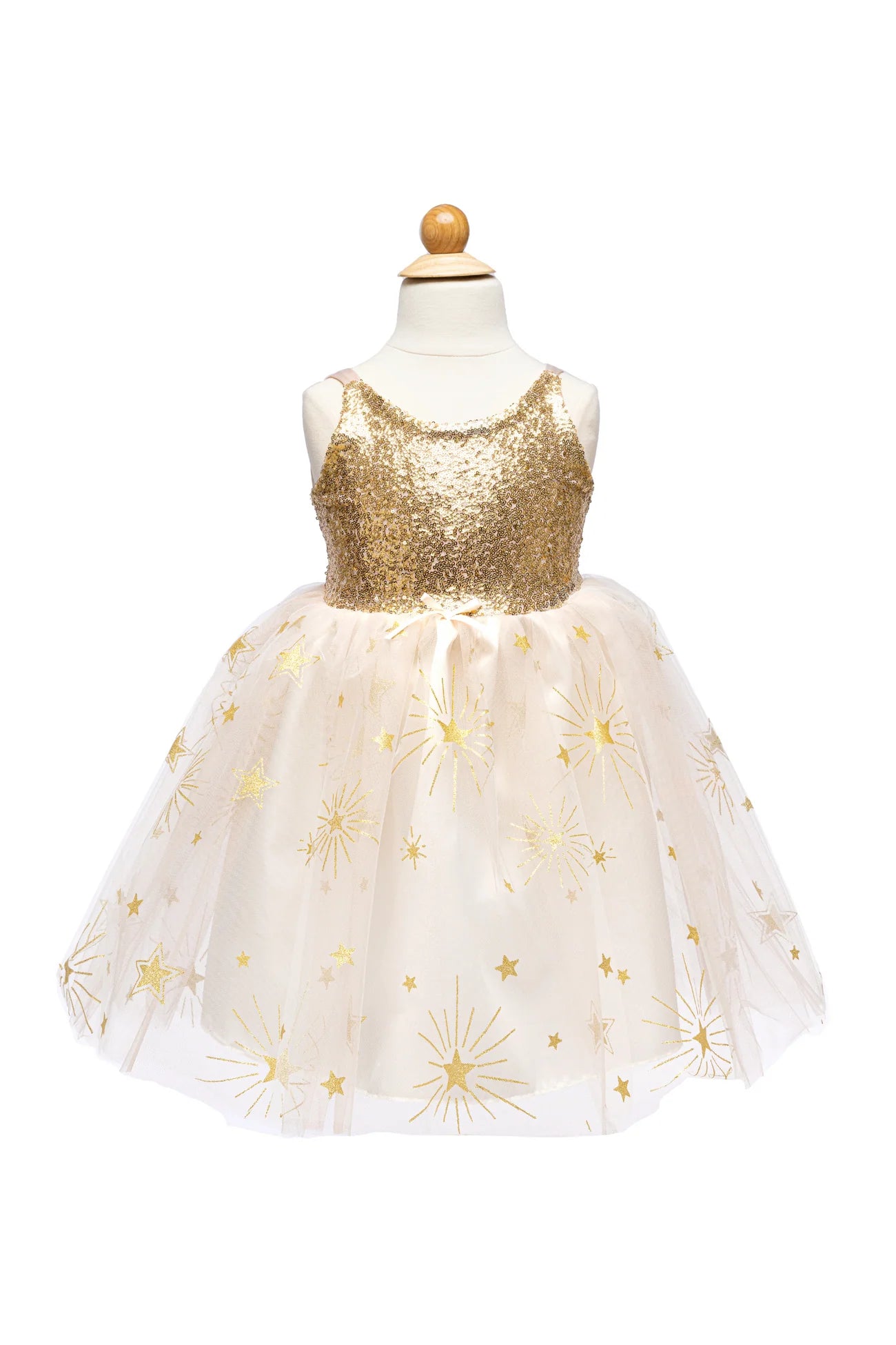 Great Pretenders🍁 Golden Glam Party Dress 5-6 Years