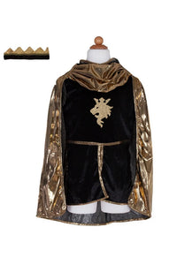Great Pretenders Gold Knight With Tunic Cape & Crown 5-6 Years