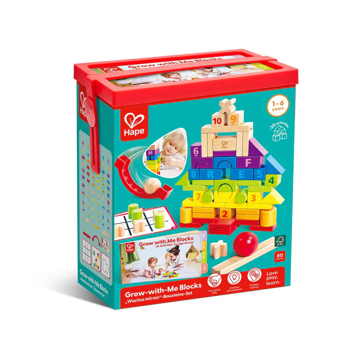 Hape Grow With Me Blocks