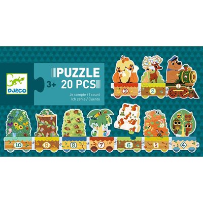 Djeco I Count Puzzle Duo