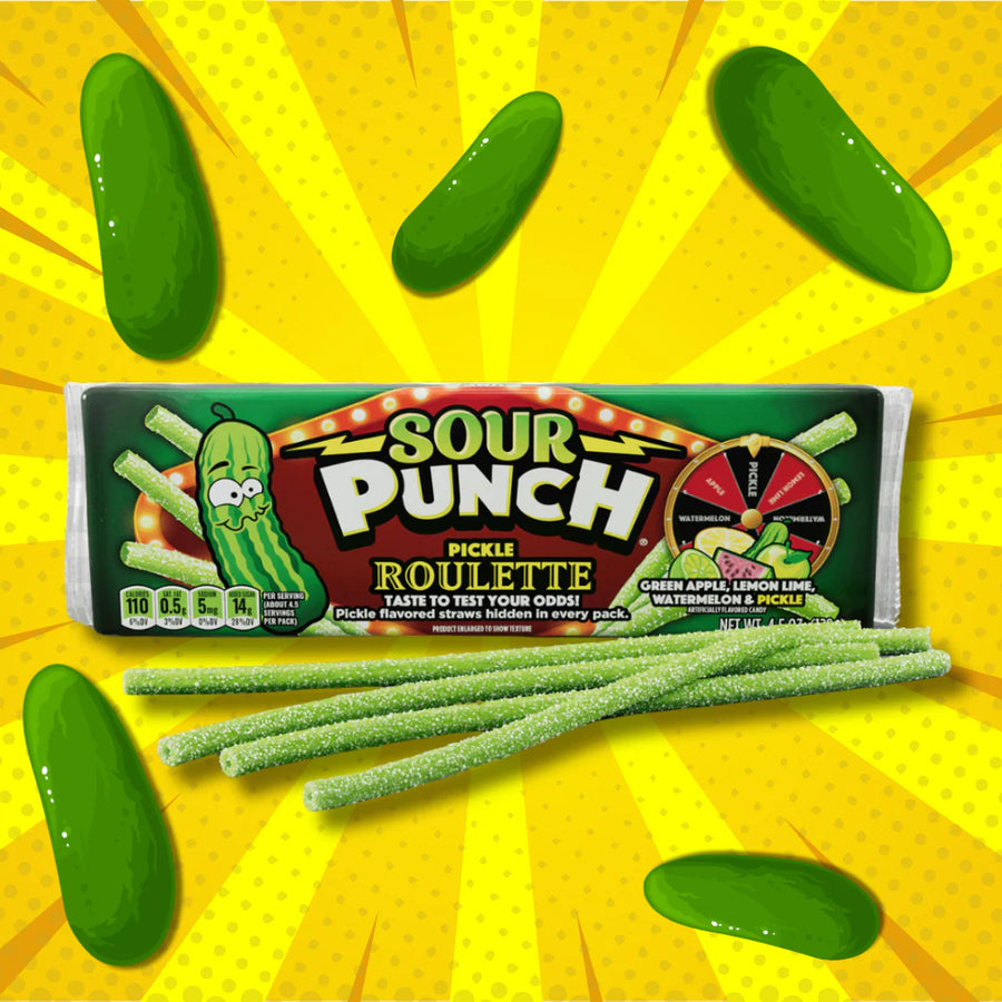 Sour Punch Pickle Roulette 4.5oz