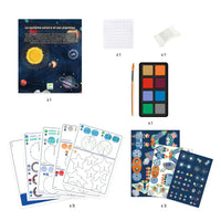 Djeco Solar System: Mobile To Paint