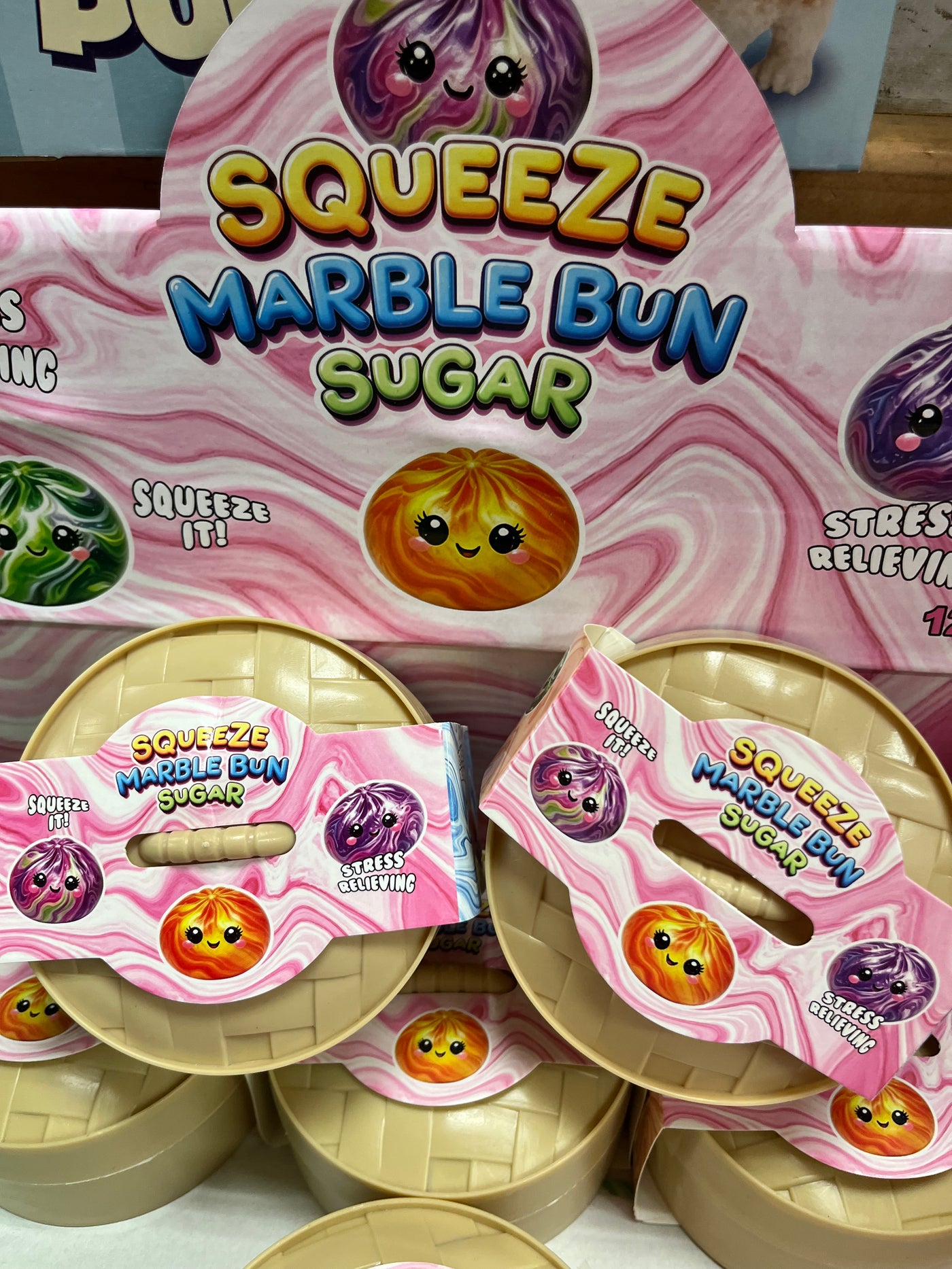 Squeeze Marble Bun Sugar