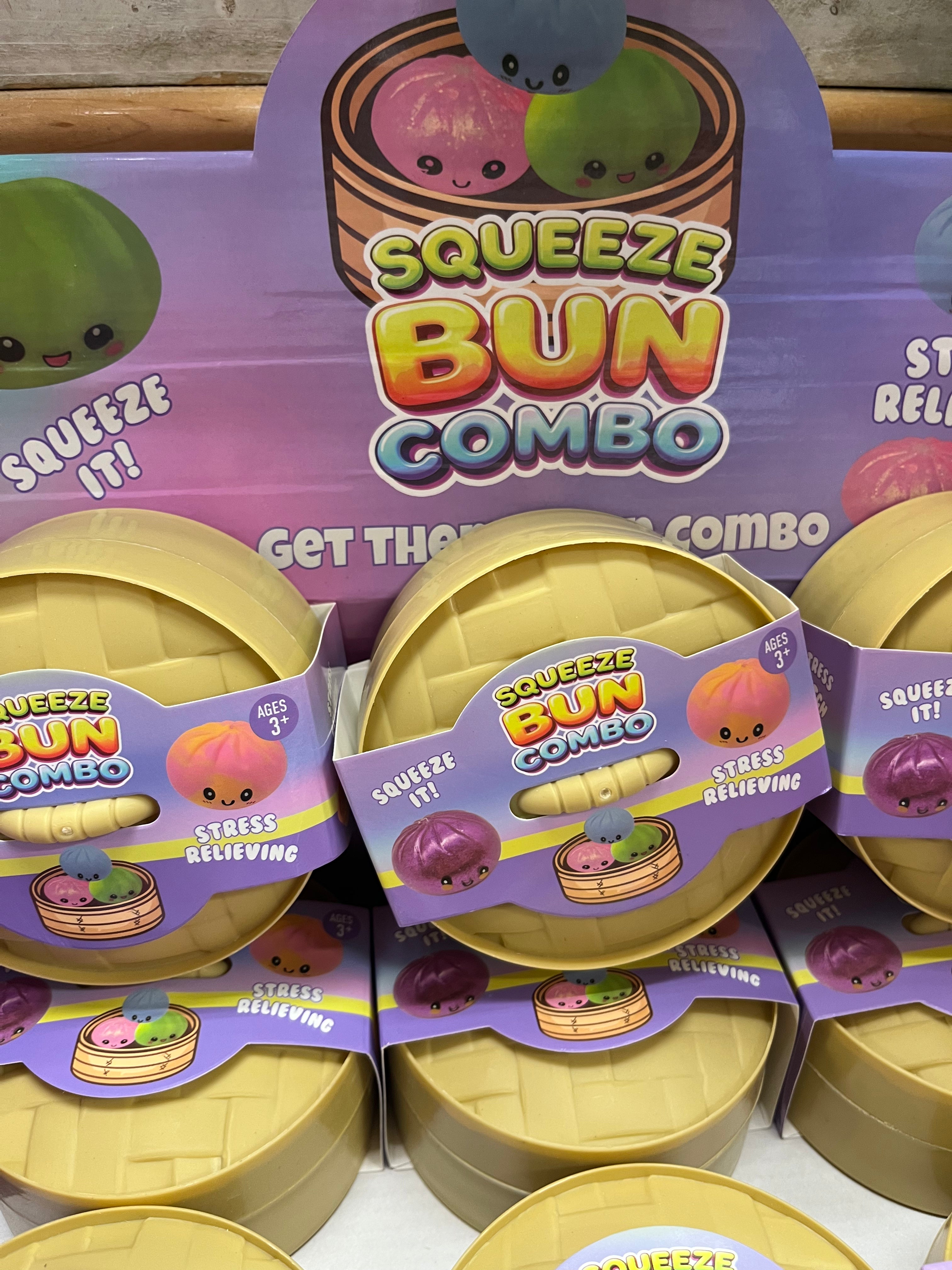 Squeeze Bun Combo - 3 Pack mini's