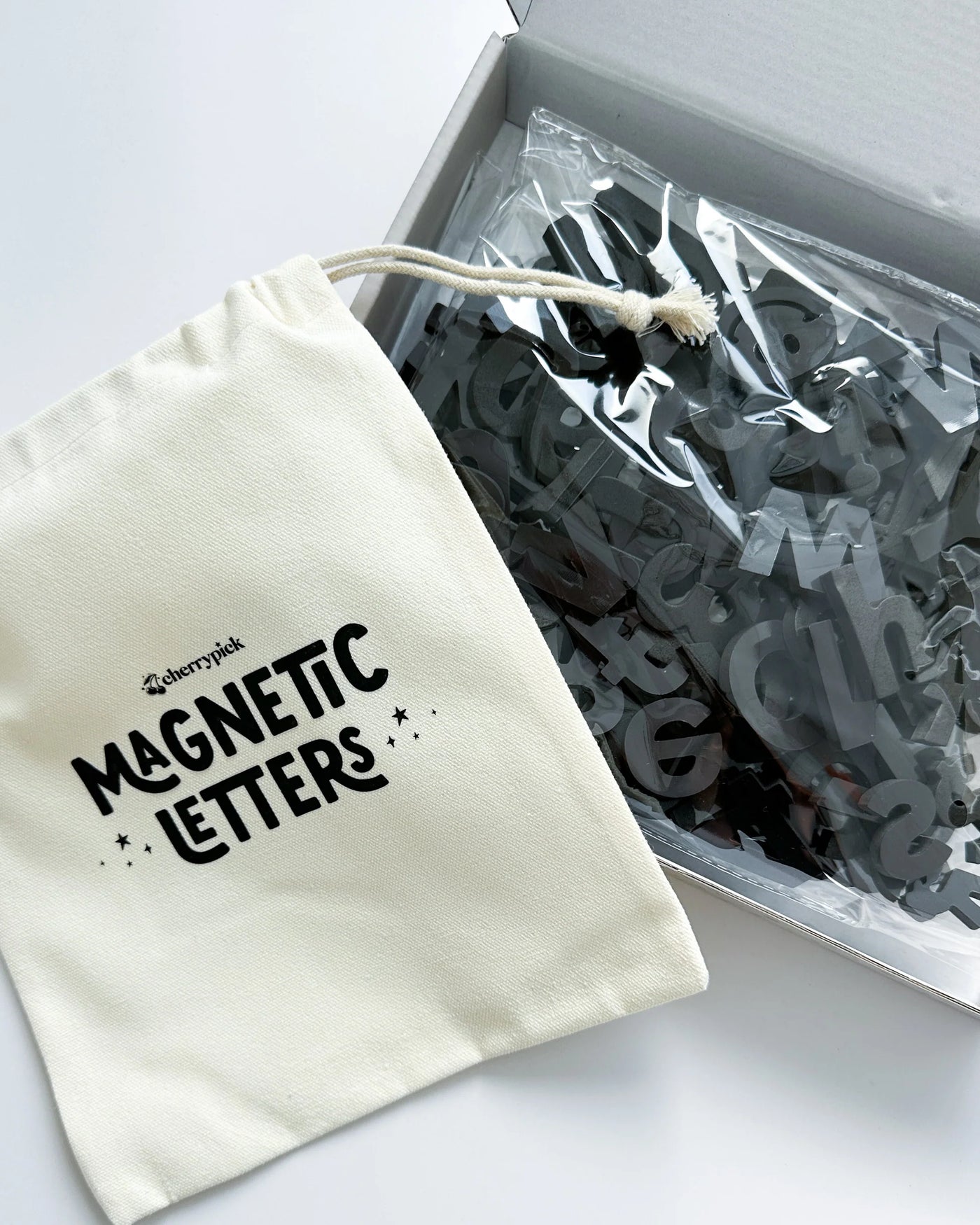 Cherrypick Soft Foam Magnetic Letters & Symbols - Black