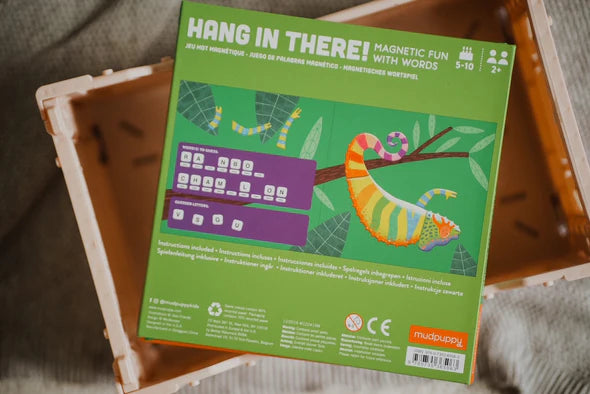 Mudpuppy Hang in There! Magnetic Board Game