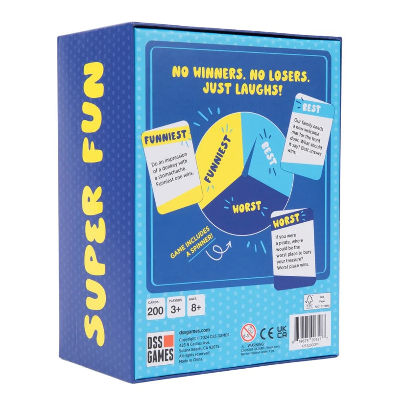 DSS Games The Super Fun Family Time Game
