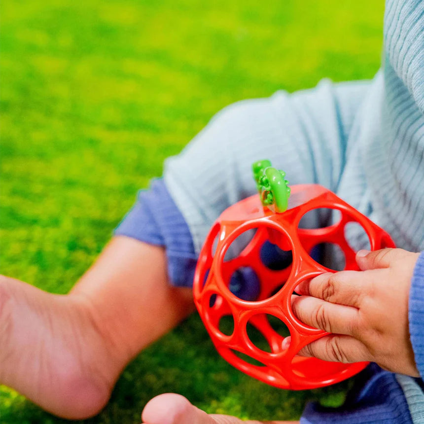 Bright Starts Apple Hold My Own Easy-Grasp Teether Toy