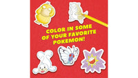KLUTZ Pokemon Colour Your Own Fuzzy Stickers