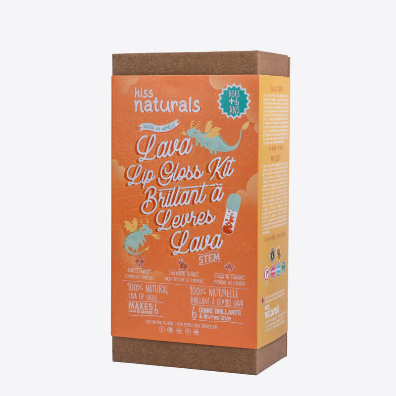 Kiss Naturals Natural Lava Lip Gloss Kit 🍁