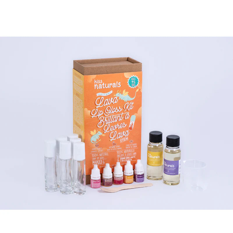 Kiss Naturals Natural Lava Lip Gloss Kit 🍁