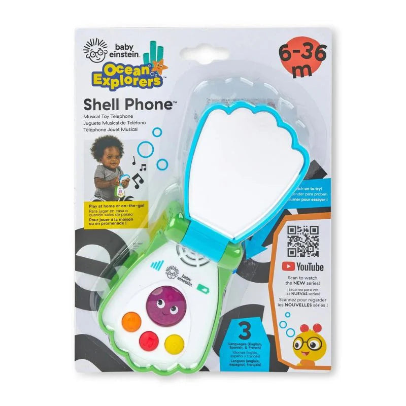 Baby Einstein Shell Phone Musical Telephone