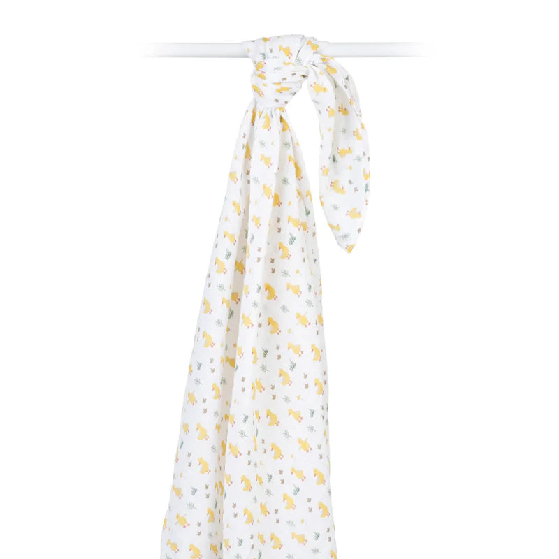 Mary Meyer Ducks Swaddle Muslin Cotton Blankets