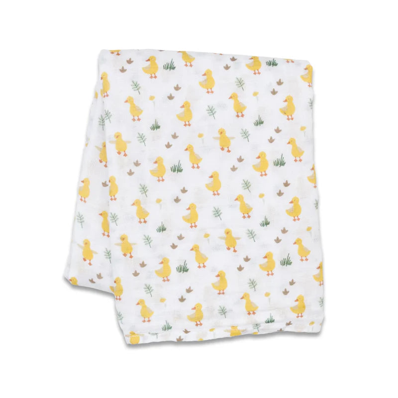 Mary Meyer Ducks Swaddle Muslin Cotton Blankets