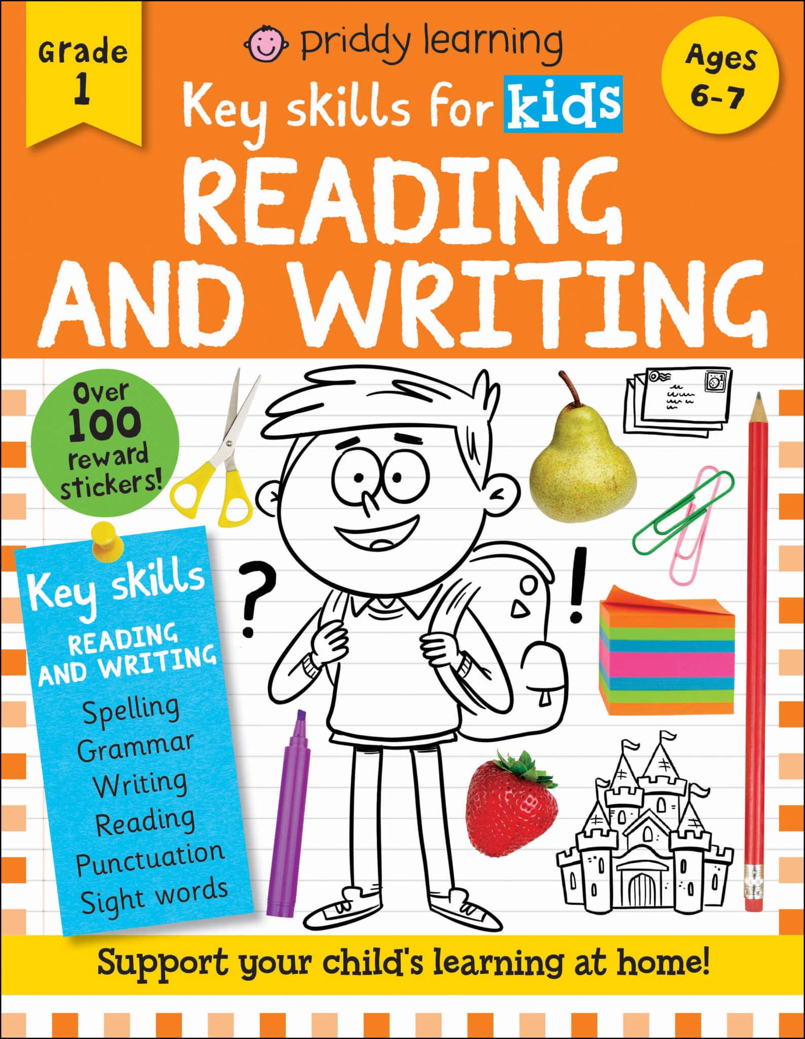 Priddy Books Key Skills For Kids: Reading & Writing Age 6-7