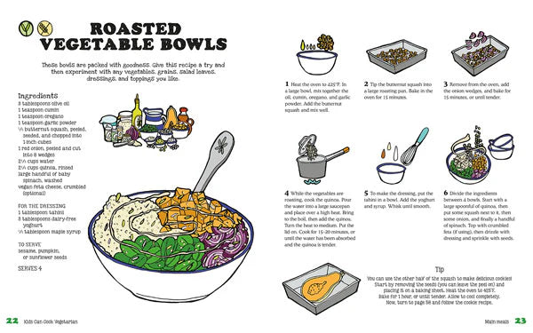 Esther Coombs Kids Can Cook Vegetarian