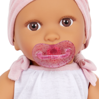 Lullababy White & Pink Outfit Baby Doll