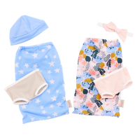 LullaBaby Twin Newborn Dolls with Sleeping Bags
