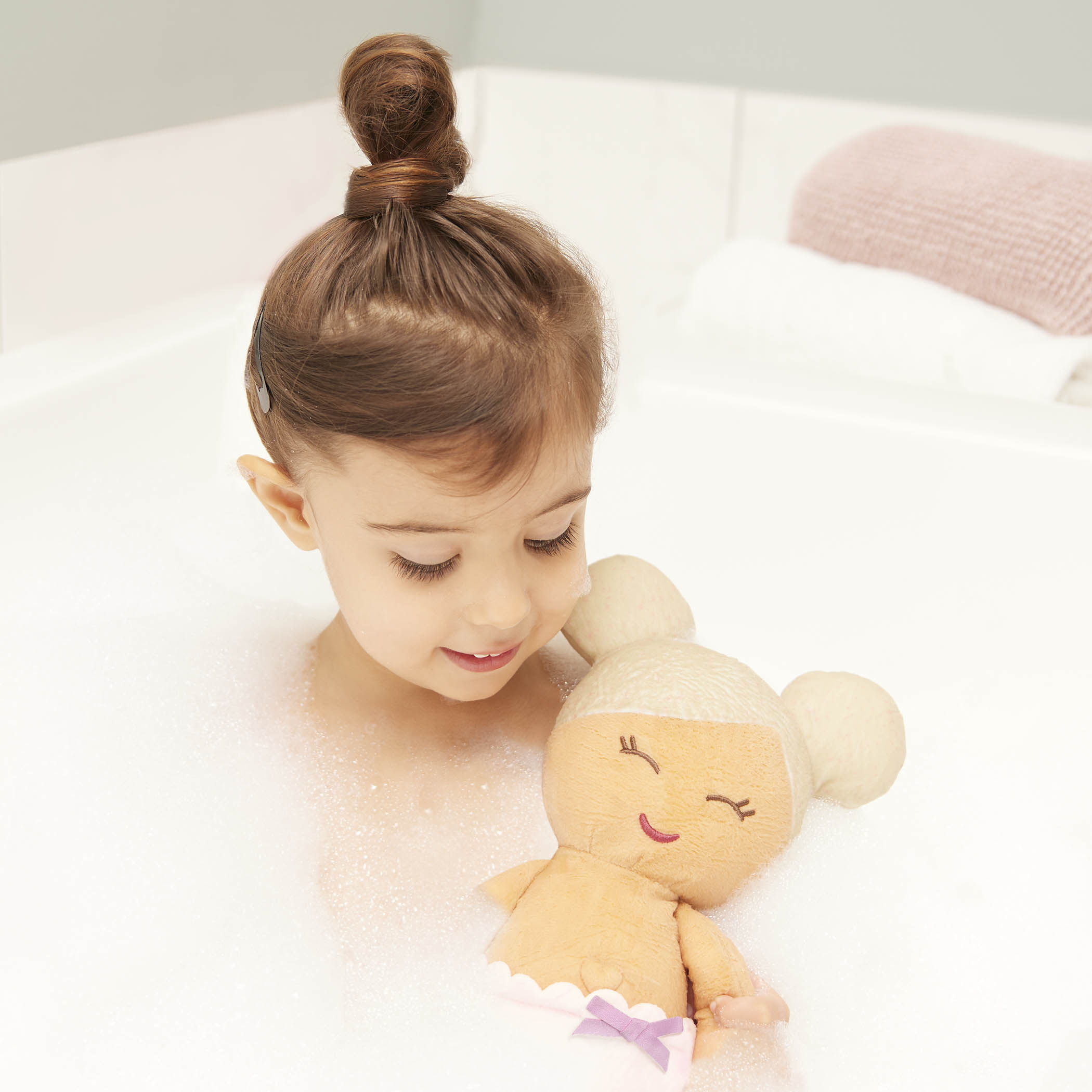 LullaBaby Plush Bath Doll Girl