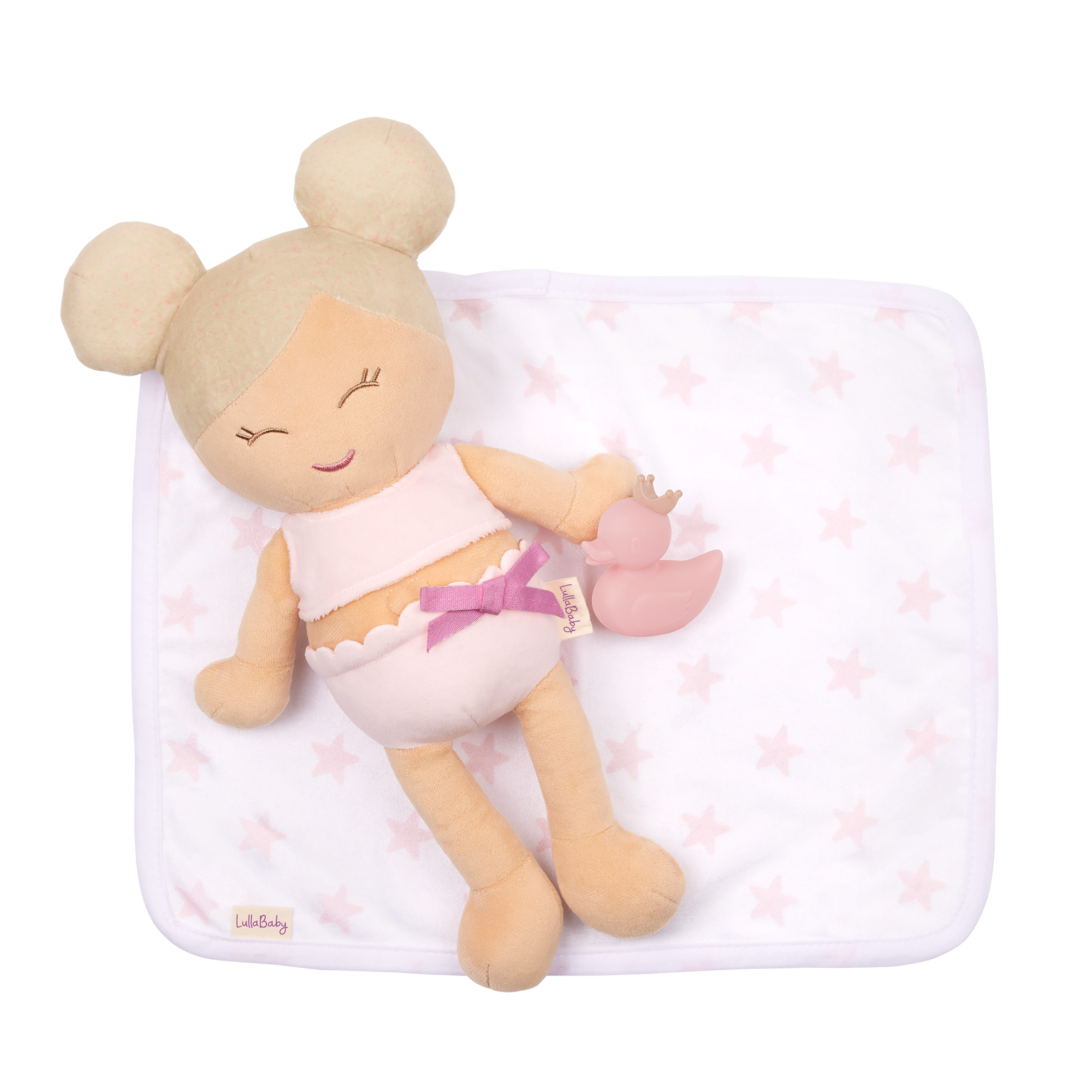 LullaBaby Plush Bath Doll Girl