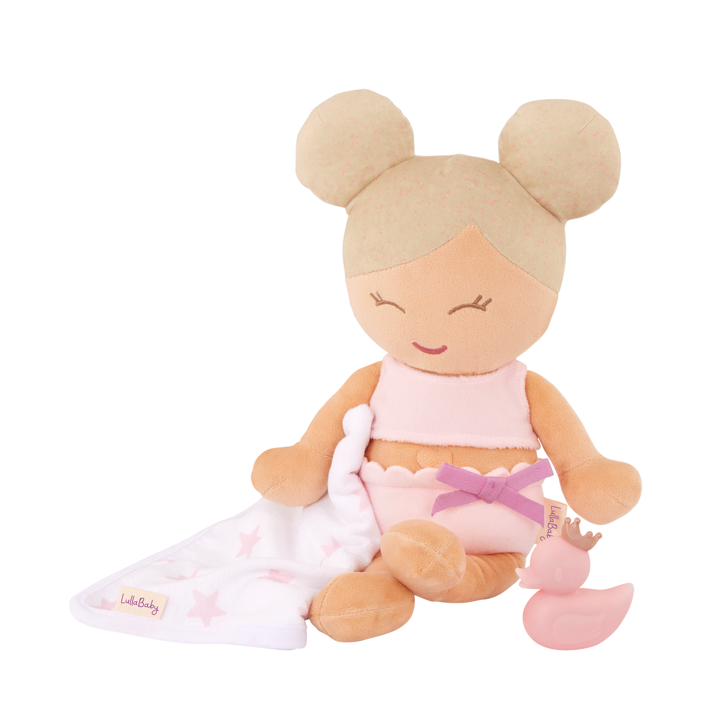 LullaBaby Plush Bath Doll Girl