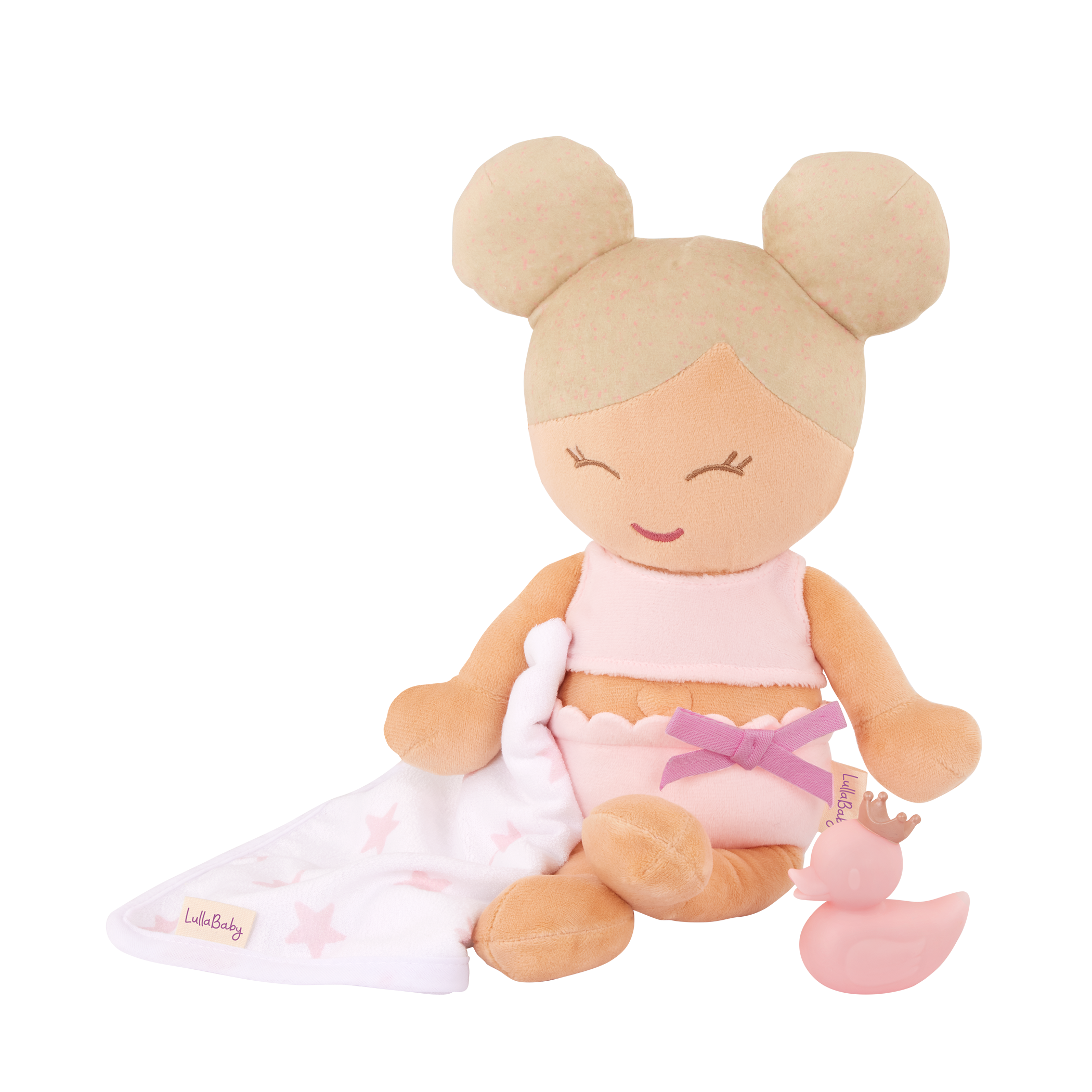 LullaBaby Plush Bath Doll Girl