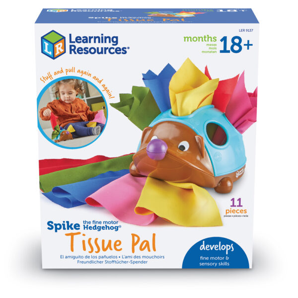 Learning Resources Spike the Fine Motor Hedgehog Tissue Pal  18m+