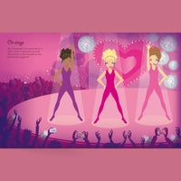 Sticker Dolly Dressing Popstars