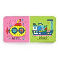 Mudpuppy Busy Boats Colour Magic Bath Book