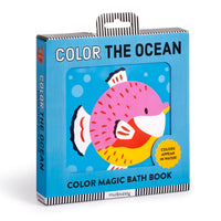 Mudpuppy Colour The Ocean Colour Magic Bath Book