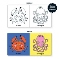 Mudpuppy Colour The Ocean Colour Magic Bath Book