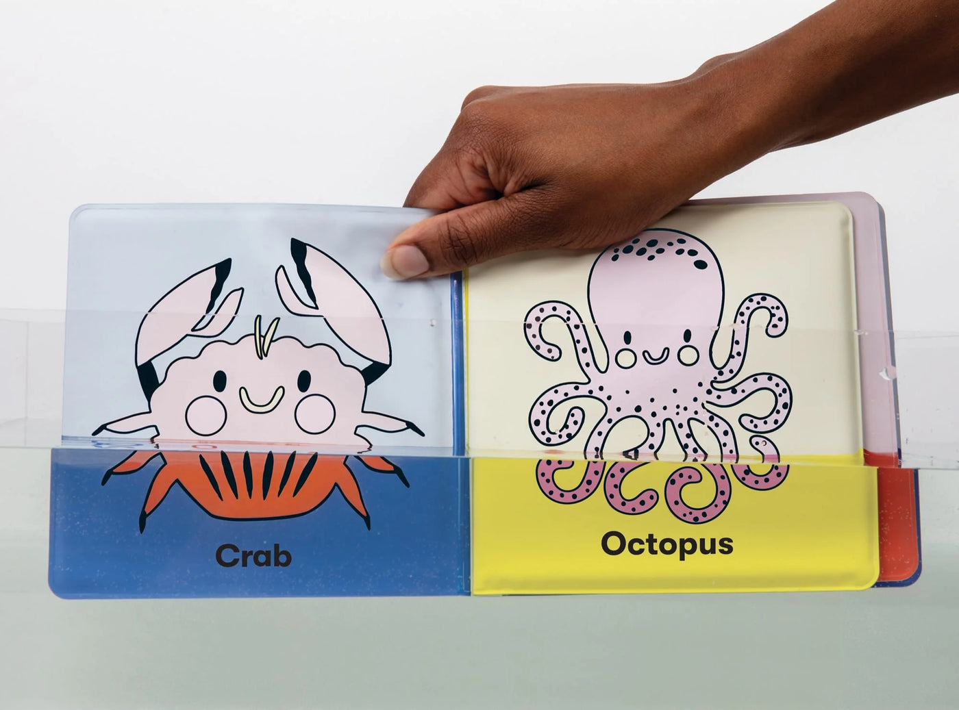 Mudpuppy Colour The Ocean Colour Magic Bath Book