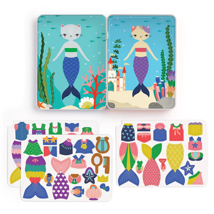 Mudpuppy Purrmaid Magnetic Dress Up
