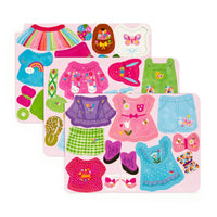 Mudpuppy Garden Bunnies Magnetic Dress-up