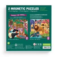 Mudpuppy Jungle & Safari Magnetic Puzzles