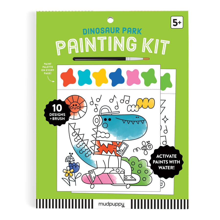 Mudpuppy Dinosaur Park Painting Kit