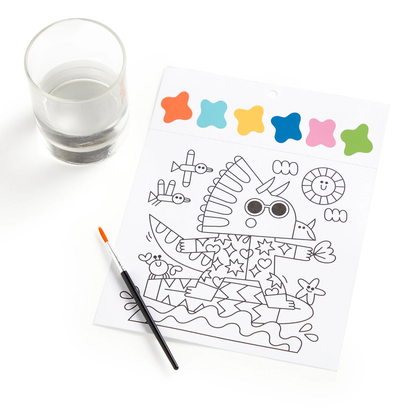 Mudpuppy Dinosaur Park Painting Kit