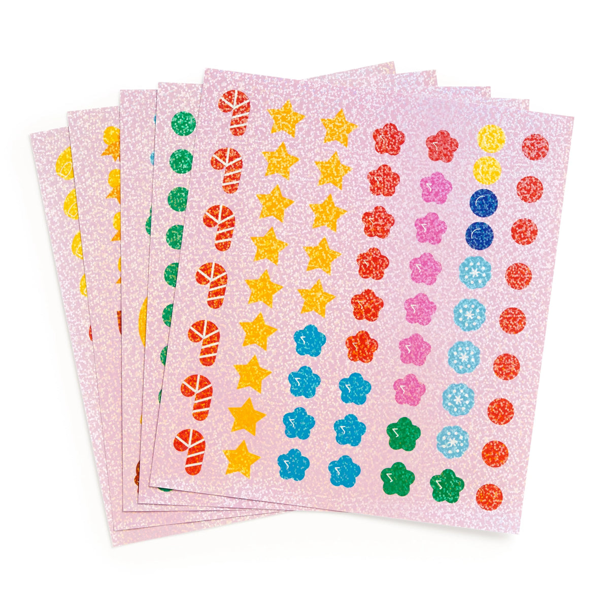 Mudpuppy Christmas Cheer Sticker Sparkle Poster Activity Kit