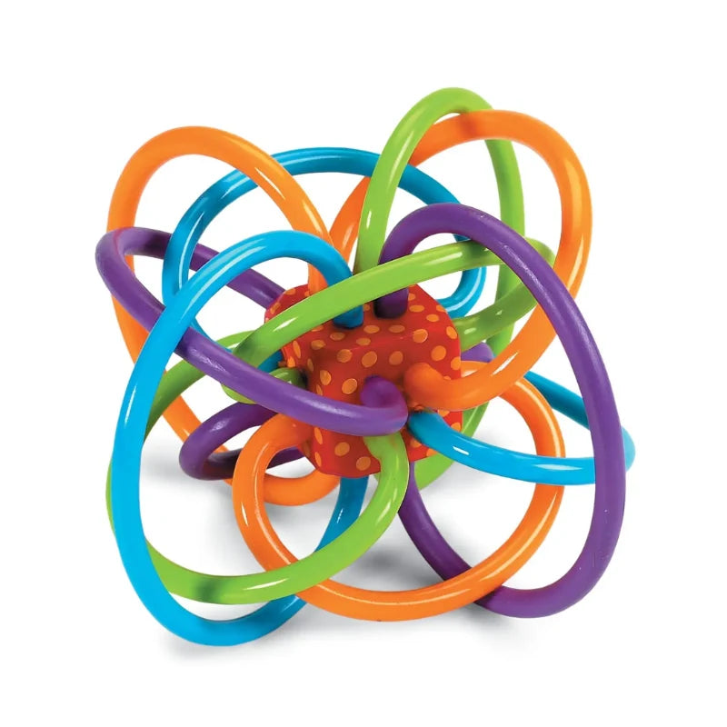 Manhattan Toys Winkel Rattle & Sensory Teether Toy