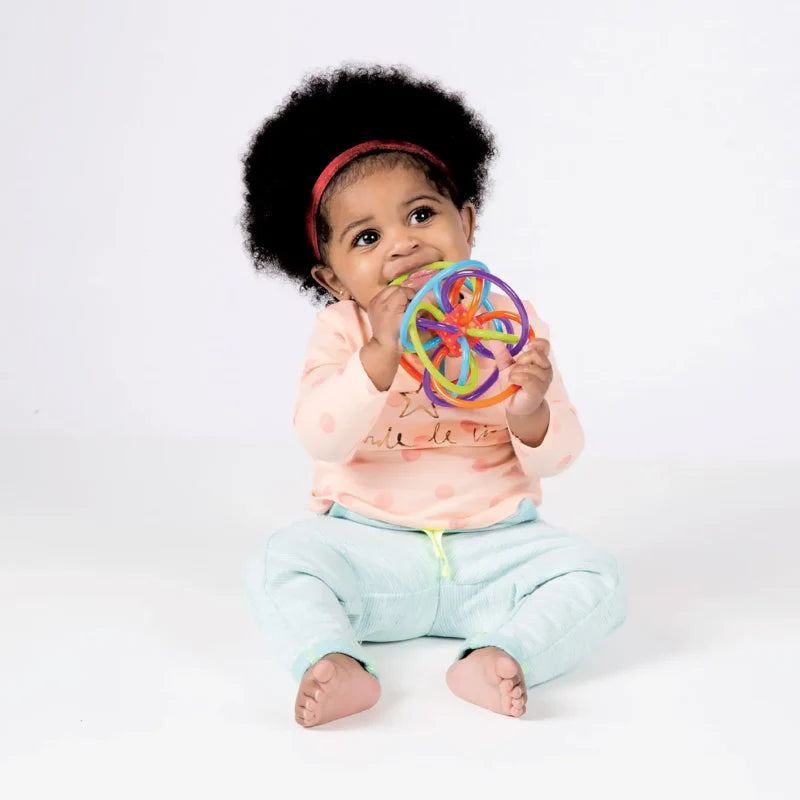 Manhattan Toys Winkel Rattle & Sensory Teether Toy
