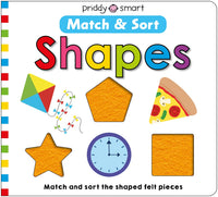Priddy Book Match And Sort Shapes