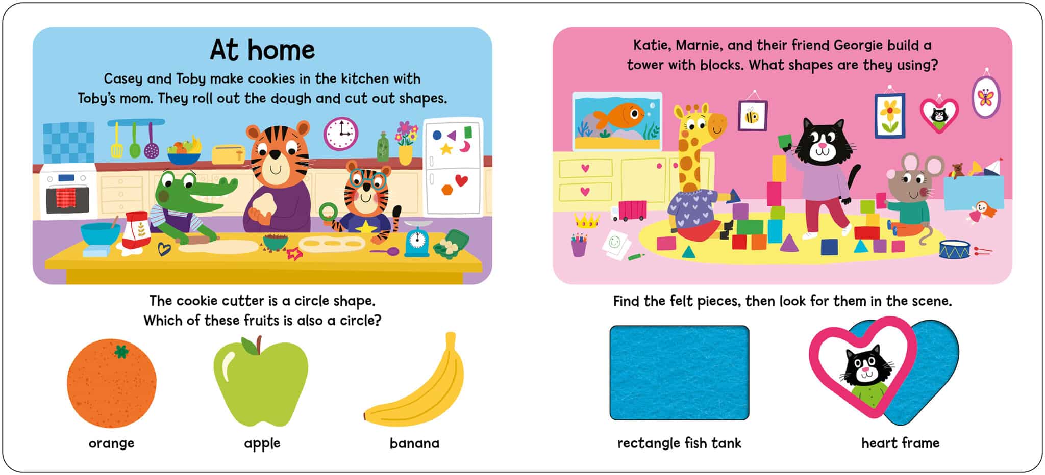 Priddy Book Match And Sort Shapes