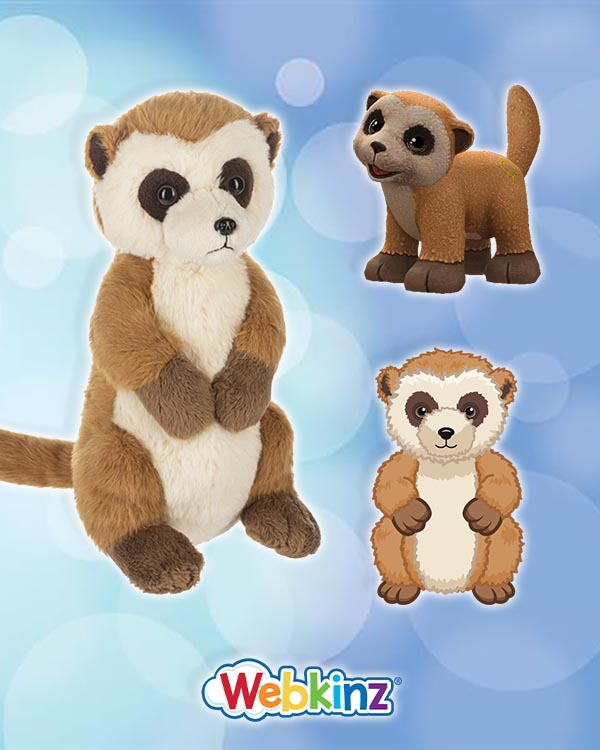 Webkinz 🍁Meerkat Plush