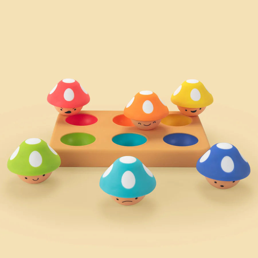 Sassy Baby Mischievous Matching Mushrooms 6-18mths