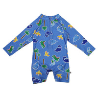 Zoocchini Dino Rashgaurd One Piece Swimsuit 3T