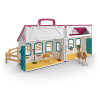 Schleich Horse Club Little Horse Shoe Open Stable