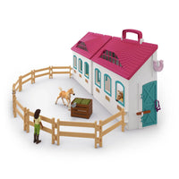 Schleich Horse Club Little Horse Shoe Open Stable